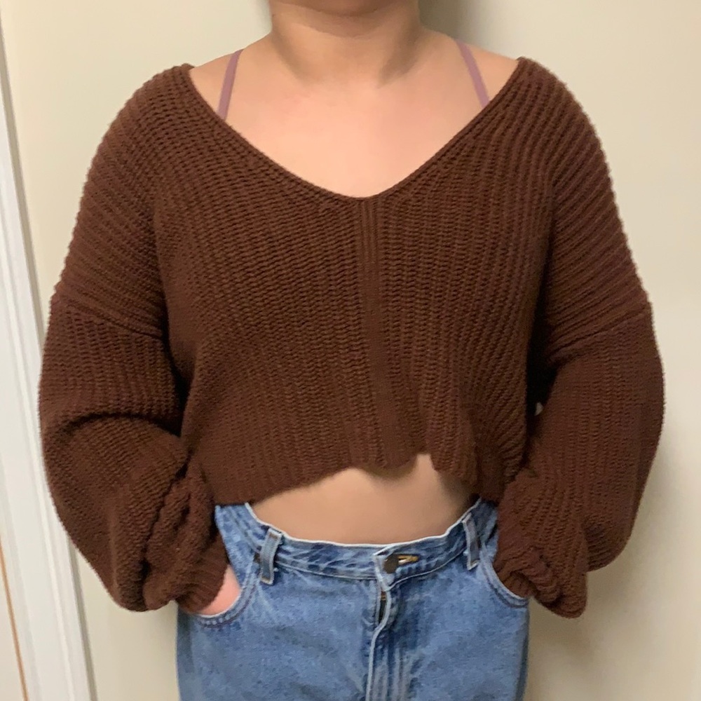 Urban outfitters cropped sweater